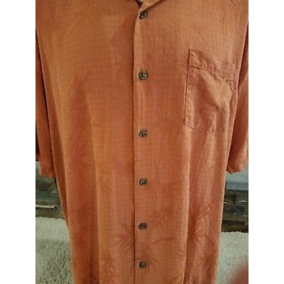 Tommy Bahama Silk Hawaiian Floral Shirt Size XL - Picture 2 of 6